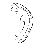 4658060060 - Brakes: Park Brake Shoes for Toyota: 4Runner, FJ Cruiser, Sequoia Image