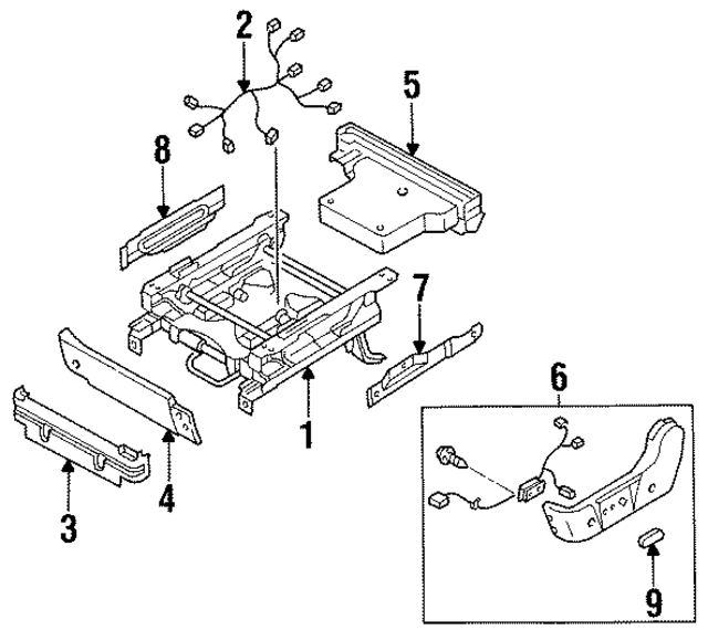 8971509914 - : Side Cover for Acura Image