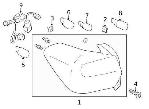 Bulbs - Chassis for 2012 Subaru Impreza #0