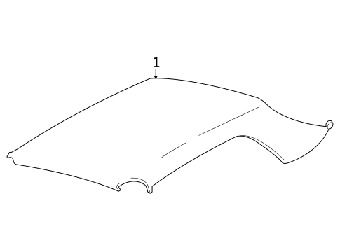 Interior Trim - Convertible Top for 2011 Ford Mustang #0