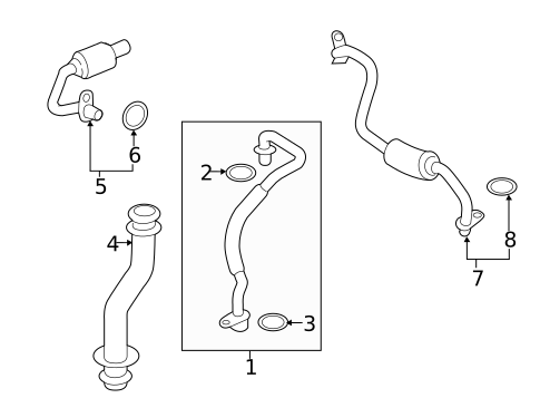Turbocharger & Components for 2019 Porsche Panamera #2