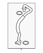 2017-2024 Porsche - Oil Feed Tube