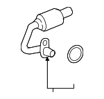 PAC145963 - Engine: Turbocharger Coolant Line for Porsche: Cayenne, Macan, Panamera Image