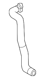 8W0819337D - Cooling System: Hose for Audi Image