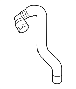 8W0819332AB - Cooling System: Coolant Hose for Audi Image