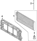32382007 - HVAC: Frame for Volvo: XC40 Recharge Image