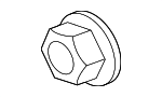 10257766 - Brakes: Axle Nut for Buick: Century, Enclave, LaCrosse, LeSabre, Lucerne, Park Avenue, Regal, Rendezvous, Riviera, Terraza | Cadillac: 60 Special, Allante, CTS, DeVille, DTS, Eldorado, Fleetwood, Seville, XLR | Chevrolet: Corvette, Equinox, Impala, Impala Limited, Lumina APV, Monte Carlo, Silverado 2500 HD, Silverado 3500 HD, Traverse, Uplander, Venture | GMC: Acadia, Acadia Limited, Sierra 2500 HD, Sierra 3500 HD | Oldsmobile: 88, 98, Aurora, Cutlass Ciera, Cutlass Cruiser, Intrigue, LSS, Regency, Silhouette, Toronado | Pontiac: Aztek, Bonneville, Grand Prix, Montana, Torrent, Trans Sport | Saturn: Outlook, Relay, Vue Image