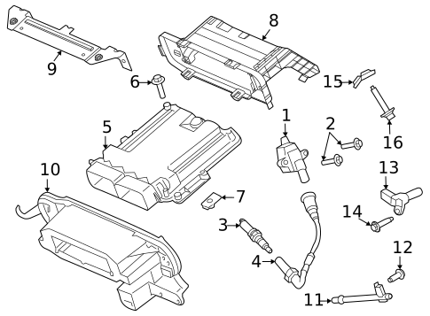 Secondary Ignition for 2021 Ford F-250 Super Duty #0