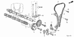 141105A2A01 - Engine: CAMSHAFT, IN. for Honda Image