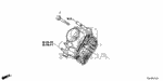164005K1A01 - : Throttle Body, Electronic Control (GMF9D) for Honda Image