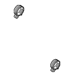 64213405930 - Cooling System: Reservoir Hose Clamp for BMW: 328d, 328d xDrive, 550i GT, 550i GT xDrive, 740i, 750e xDrive, 760i xDrive, M5, M6, M6 Gran Coupe, X6 Image