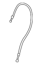 726600E070 - Body: Lock Cable for Toyota: Highlander Image