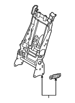 792040E100 - Body: Seat Back Frame for Toyota: Highlander Image