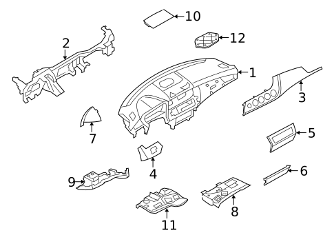 Instrument Panel for 2010 BMW Z4 #0