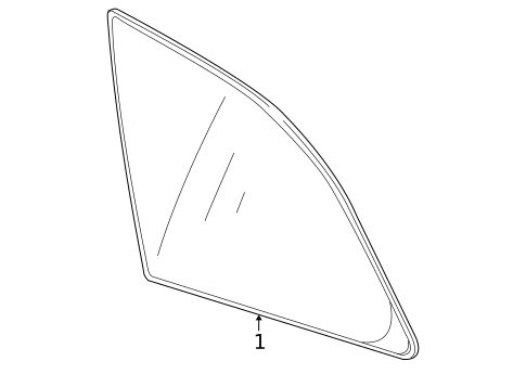Glass & Hardware for 2007 Suzuki XL-7 #0