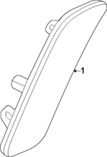 42727621 - : Side Marker Lamp for Buick: Envista Image