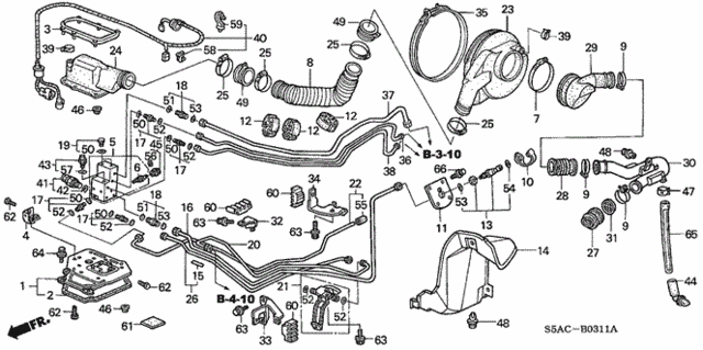 Fuel Tank Components for 2005 Honda Civic #0