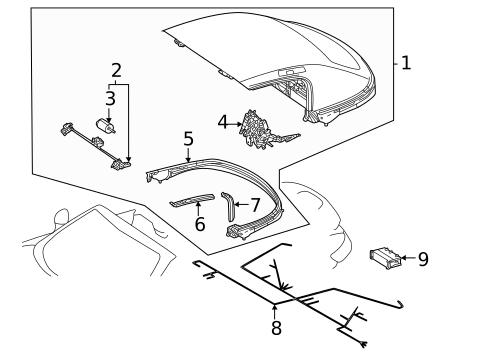 Frame & Components for 2021 Mercedes-Benz AMG GT C #0