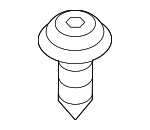 7147187828 - Body: Spoiler Screw for BMW: 430i, 430i xDrive, iX, M4, M440i, M440i xDrive, X1, X2, X3, XM Image