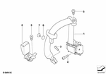 72117112345 - : Upper Belt Rear for BMW Image