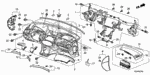 90110S84A00 - Interior/Bumper: BOLT-WASHER (8X20) for Honda Image