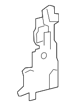 5315424030 - Body: Air Guide for Lexus: RC200t, RC300, RC350 Image