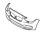 51118055054 - Body: Bumper Cover for BMW: 535i GT, 535i GT xDrive, 550i GT, 550i GT xDrive Image