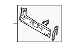 4KE803131 - Body: Center Crossmember for Audi Image