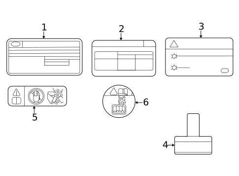 Labels for 2025 Kia Seltos #0