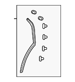 72829TZ5A01 - : Filler Seal for Acura Image