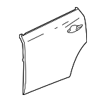 67651TZ5A00ZZ - Body: Outer Panel for Acura Image