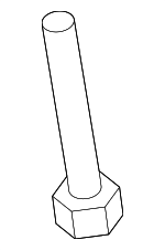 18231SNAA00 - Exhaust: Converter &amp; Pipe Front Bolt for Honda: Accord, Civic, CR-V, CR-Z, Crosstour, Element, Fit, Insight Image