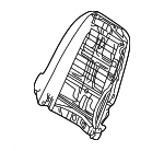 52108234341 - Body: Seat Back Frame for BMW: 323Ci, 323i, 325Ci, 325i, 325xi, 328Ci, 328i, 330Ci, 330i, 330xi, 645Ci, 650i, M3, M6, X3, X5 Image