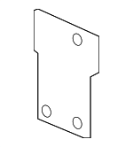 65636T2AA00ZZ - Body: Rail Cover for Honda: Accord Image