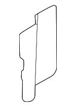 82860ZL00A - Body: Water Deflector for Nissan Image