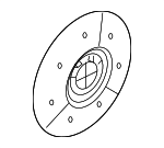 36137849415 - : Hub Cap for BMW: 525i, 525xi, 528i, 528xi, 530i, 530xi, 535i, 535xi, 545i, 550i, 645Ci, 650i, 745i, 745Li, 750i, 750Li, 760i, 760Li, Alpina B7, M5, M6, Z4 Image