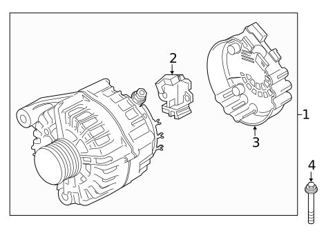 Alternator for 2014 BMW 535d xDrive #0
