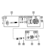 52108390AA - NAG1; W5J400 - W5A330; 5-Speed; Automatic Transmission: Check Ball for Mopar Image