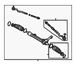 32115A0A139 - : Rack And Pinion Assembly for BMW: Z4 Image