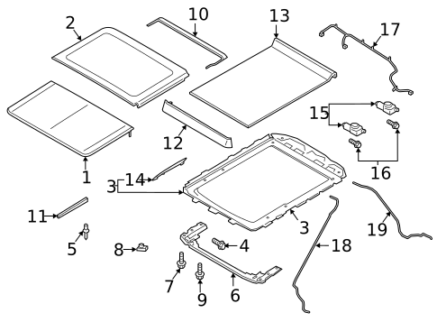 Sunroof for 2022 Lincoln Navigator #0