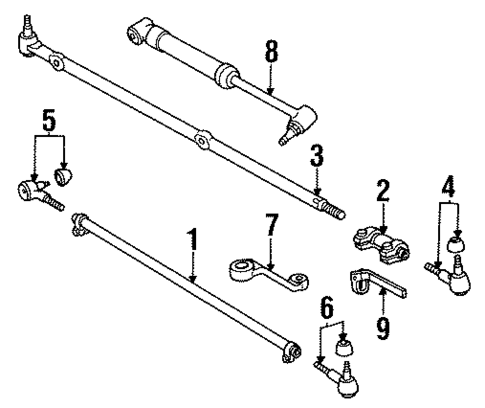 Steering Linkage for 1995 Jeep Wrangler | Mopar Parts Canada