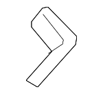 G66913TAMA - Body: Striker Retainer for Nissan: Altima Image