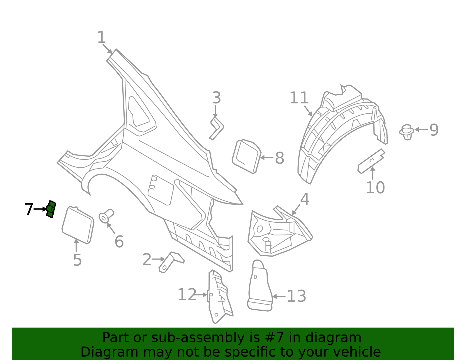 2000-2021 Nissan Fuel Door Spring 78836-ET00A | OEM Parts Online
