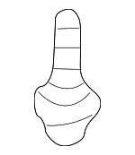 9025008019 - Fuel System: Mount Strap Pin for Lexus: ES300, ES330, ES350 Image