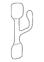 7778552020 - Fuel System: Harness for Lexus: ES300, ES330, ES350, RX400h, RX450h Image