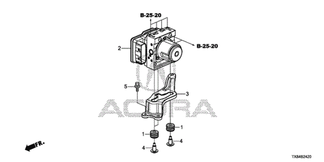 VSA Modulator for 2013 Acura ILX #0
