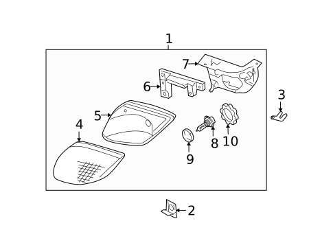 Bulbs - Chassis for 1995 Pontiac Sunfire #0