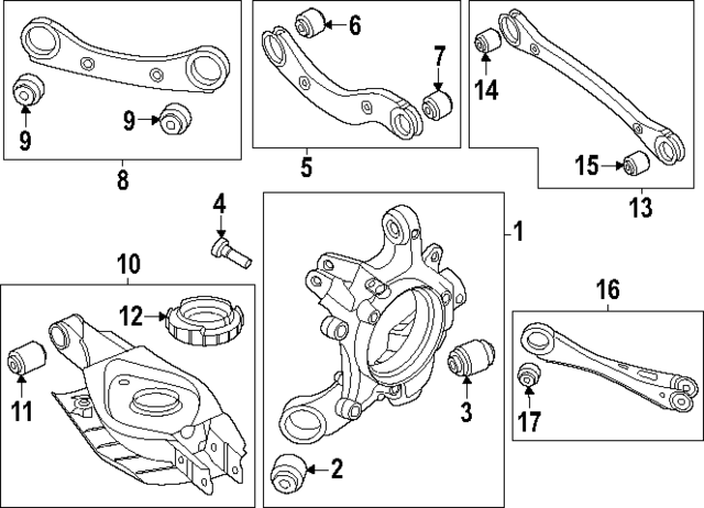 55210PI000 - : Lower Control Arm for Hyundai Image