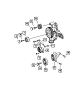 68020887AA - Cooling: Shock Absorber for Dodge: Sprinter 2500, Sprinter 3500 Image