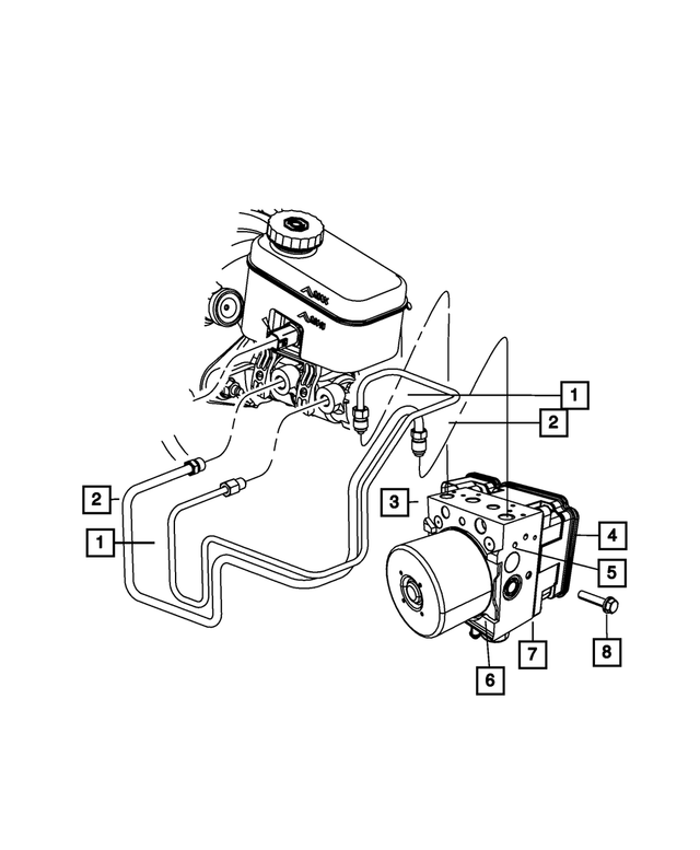 « 68089120AB –  : Abs Module pour Mopar Image »